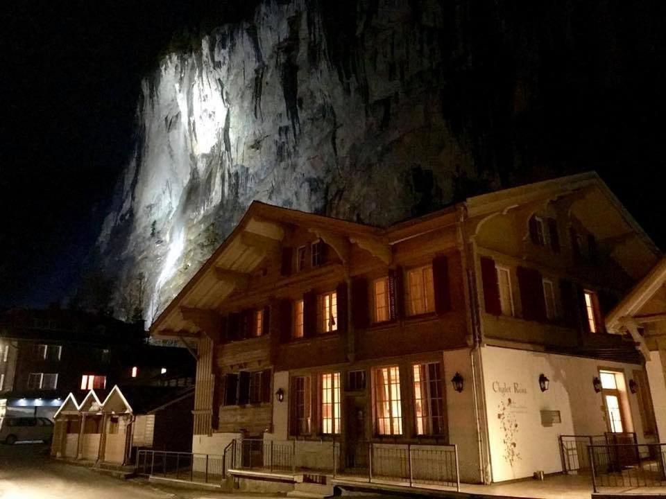 Chalet Rosa B&B Lauterbrunnen Kültér fotó